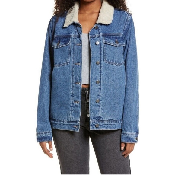 NORDSTROM BP Women Trucker Jacket Sz3X - Picture 7 of 8